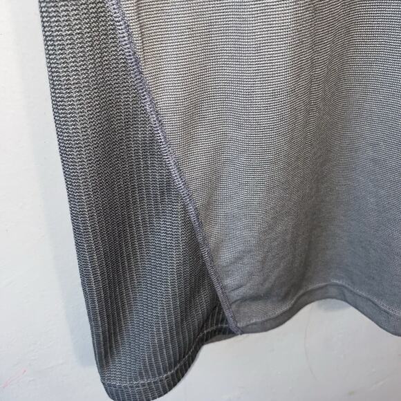 Patagonia Capilene Men's Base Layer Shirt SZ L Gray Performance Hiking Climbing - Picture 5 of 7